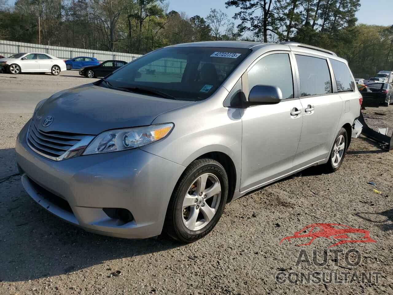 TOYOTA SIENNA 2016 - 5TDKK3DC3GS731487