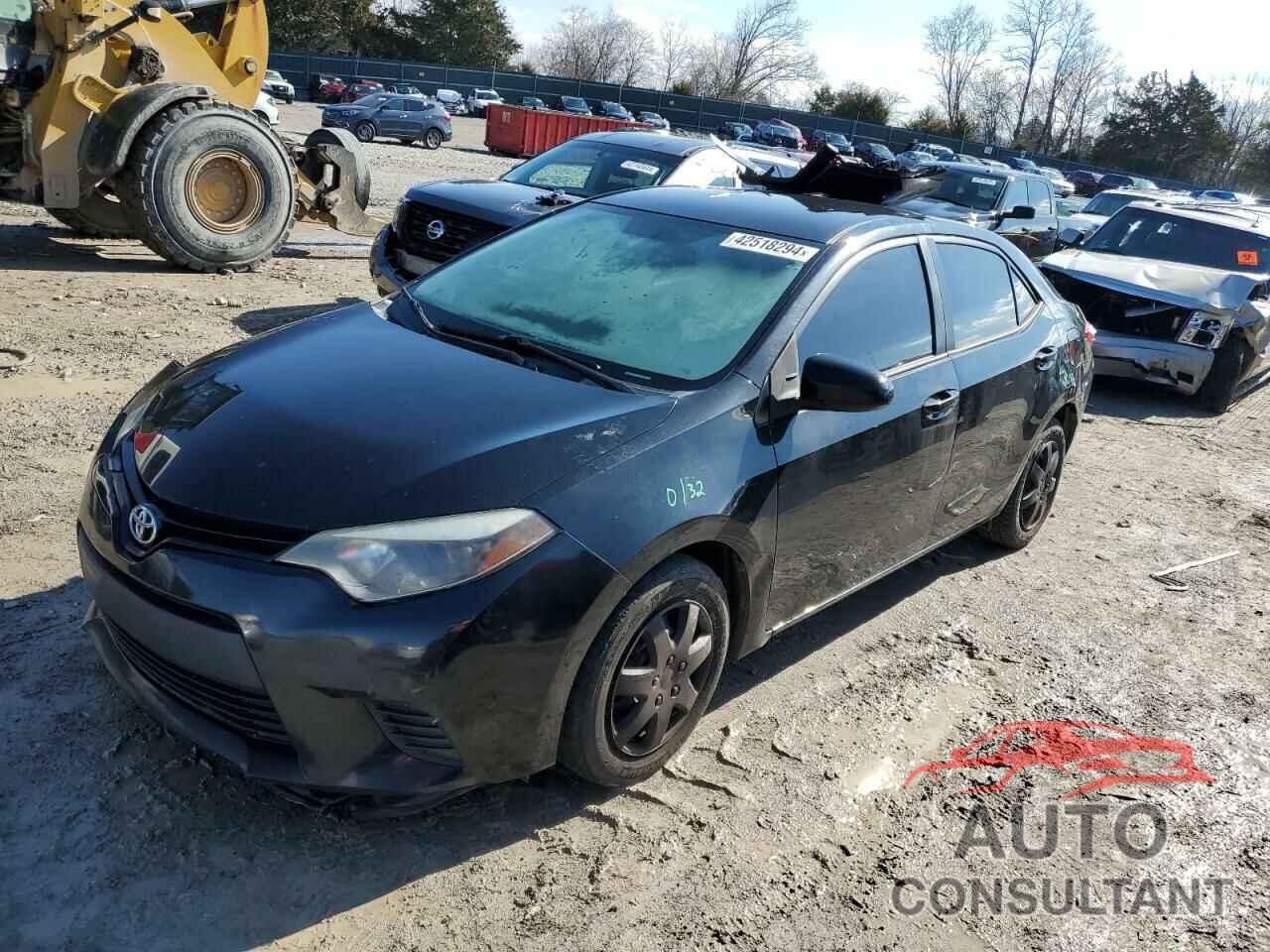 TOYOTA COROLLA 2016 - 2T1BURHE3GC505662