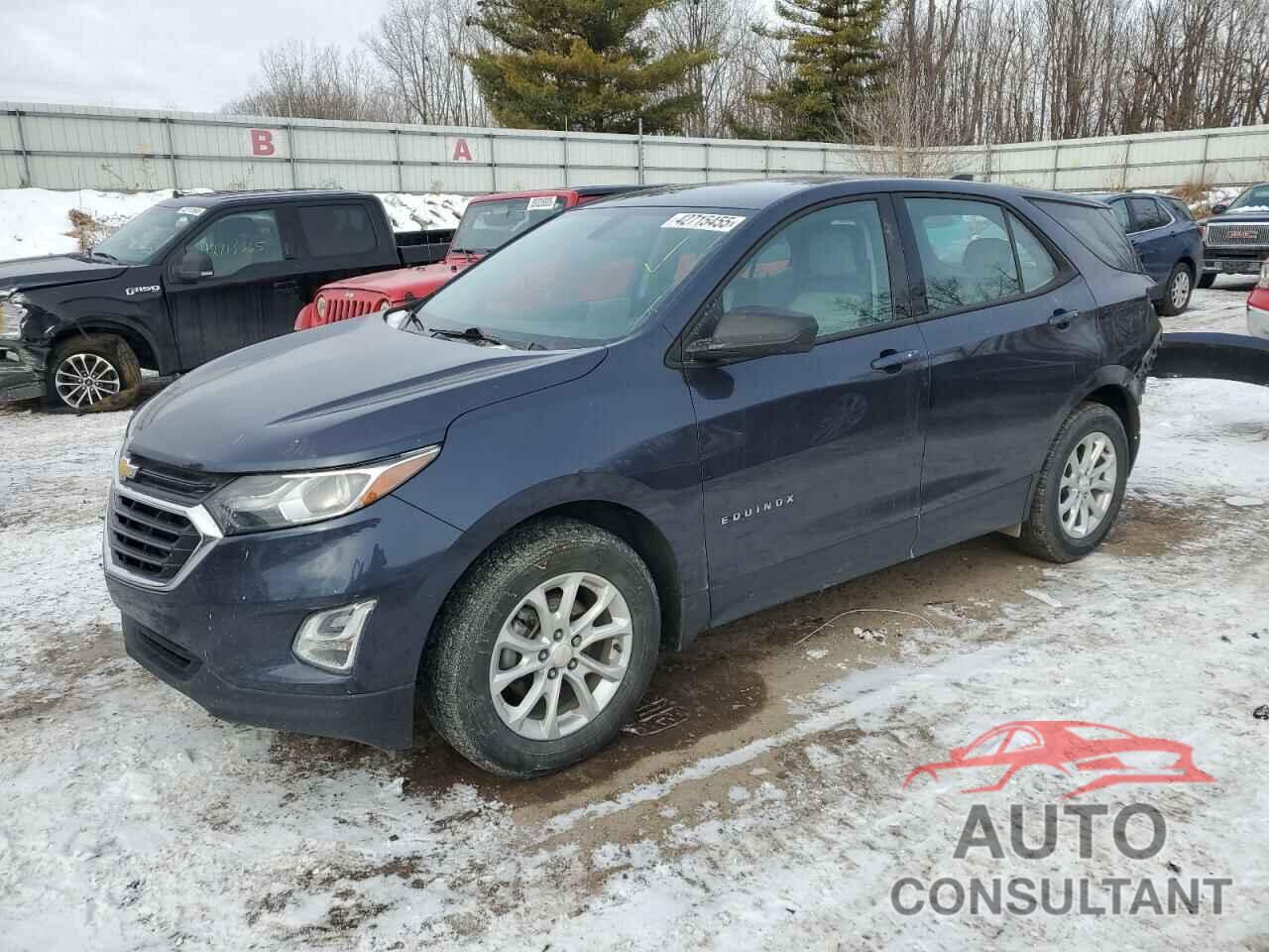 CHEVROLET EQUINOX 2018 - 3GNAXHEV6JS536522