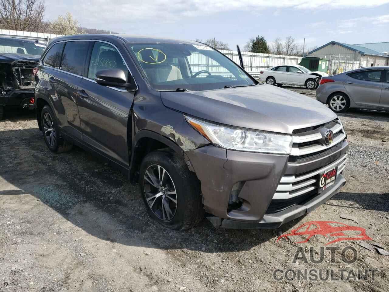 TOYOTA HIGHLANDER 2017 - 5TDBZRFHXHS455656