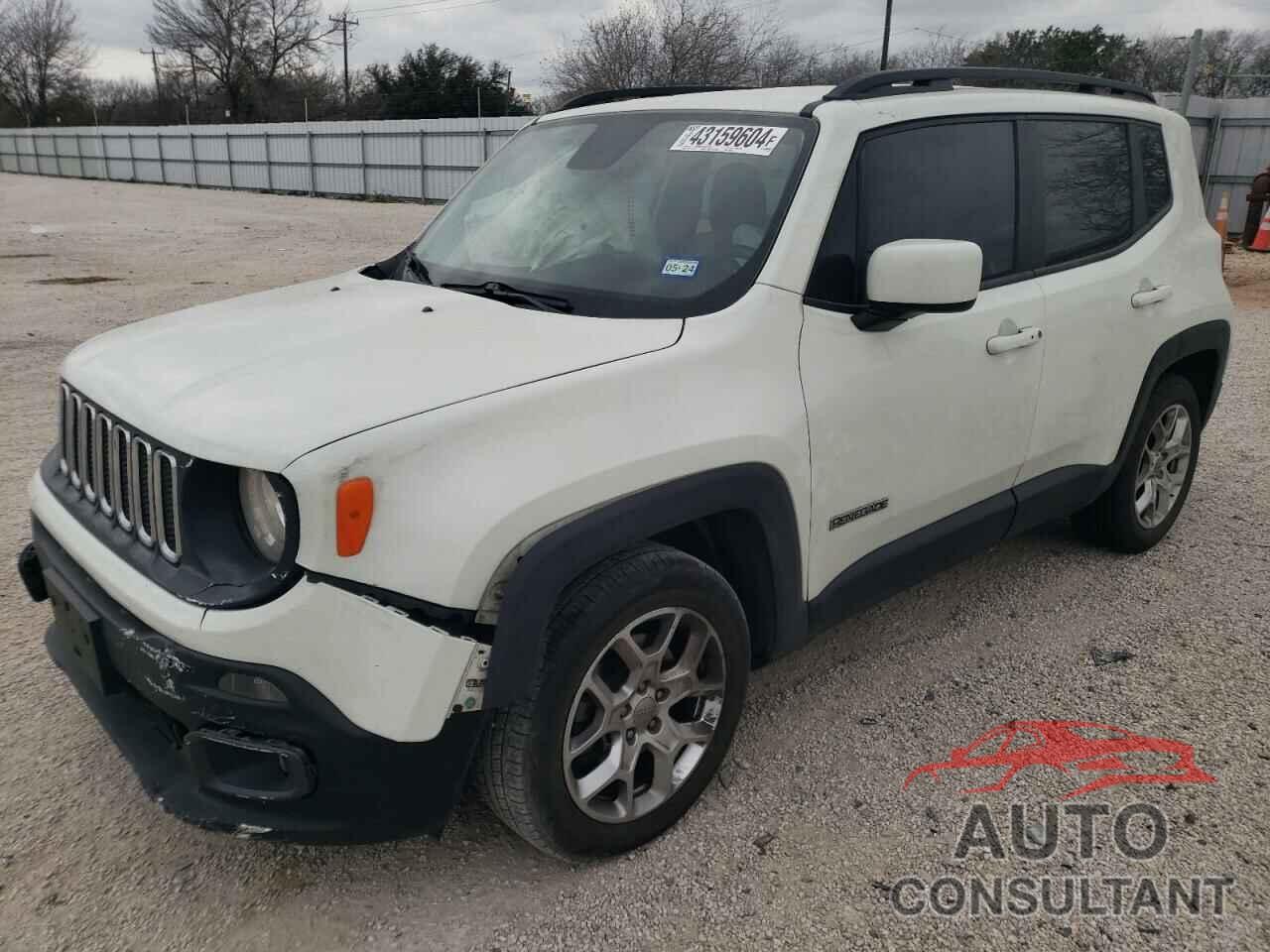 JEEP RENEGADE 2017 - ZACCJABB8HPE49561