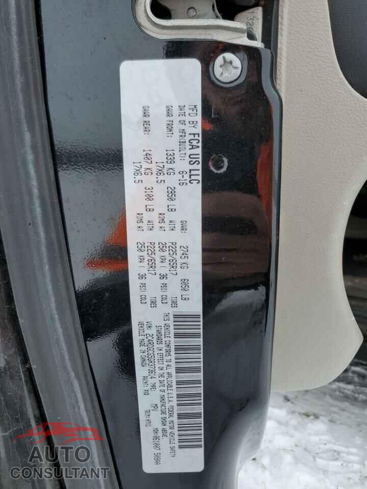 DODGE CARAVAN 2016 - 2C4RDGCG5GR373614