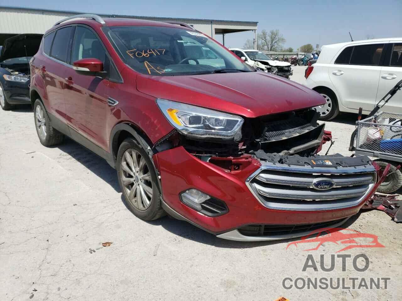 FORD ESCAPE 2017 - 1FMCU9J94HUF06417