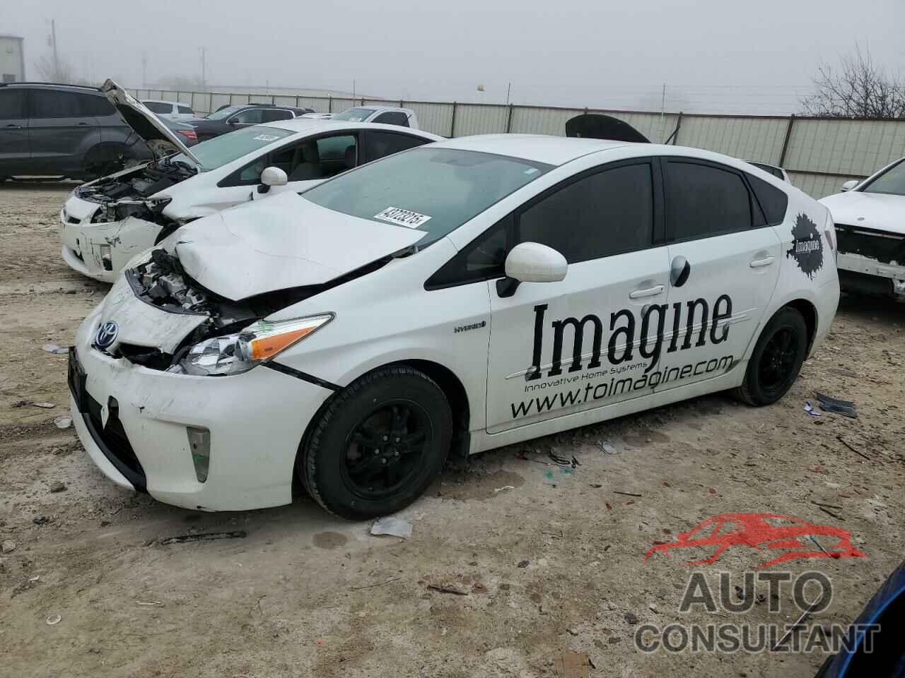 TOYOTA PRIUS 2012 - JTDKN3DU0C1605756