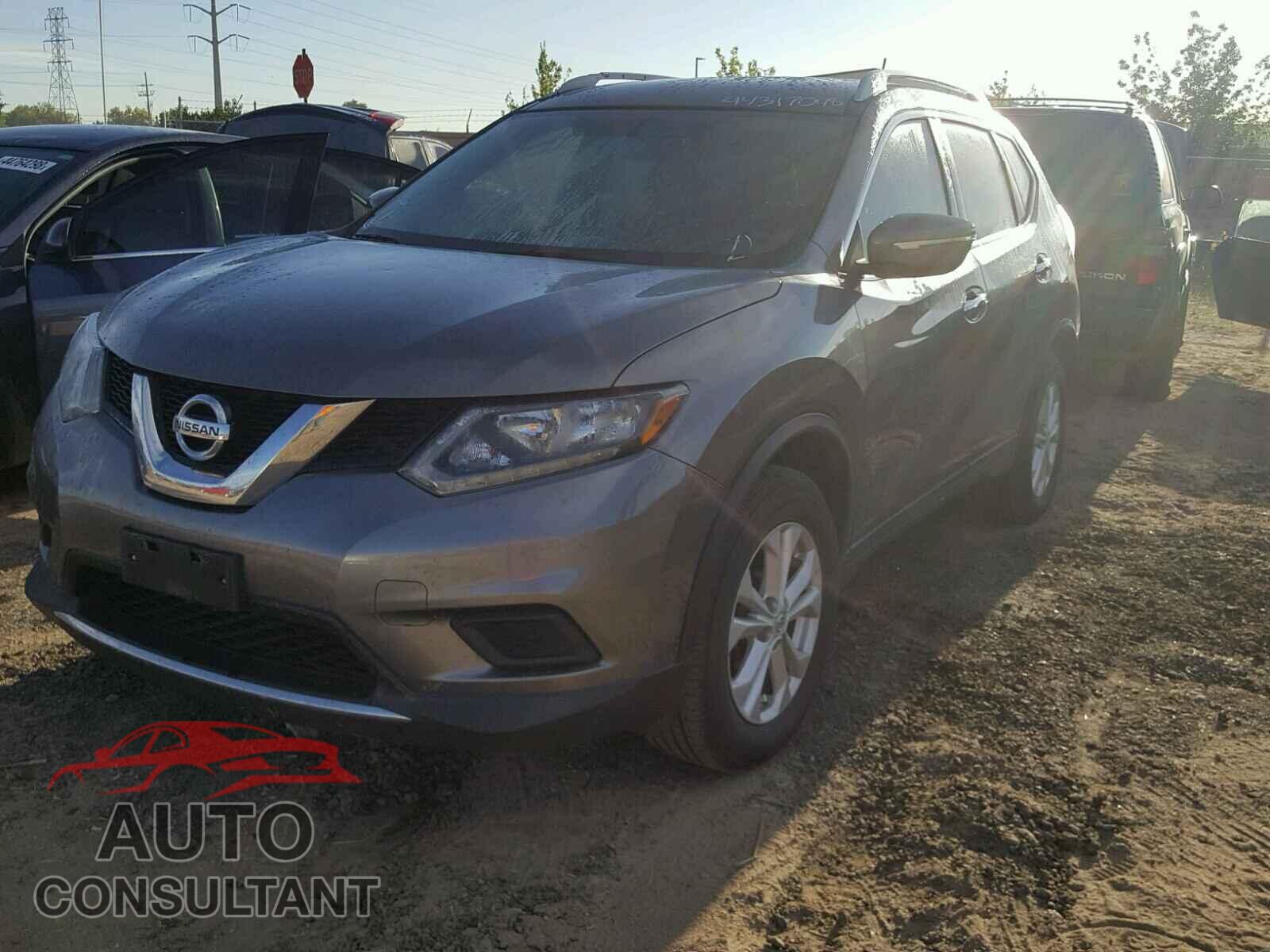 NISSAN ROGUE S 2015 - KNMAT2MV9FP510988