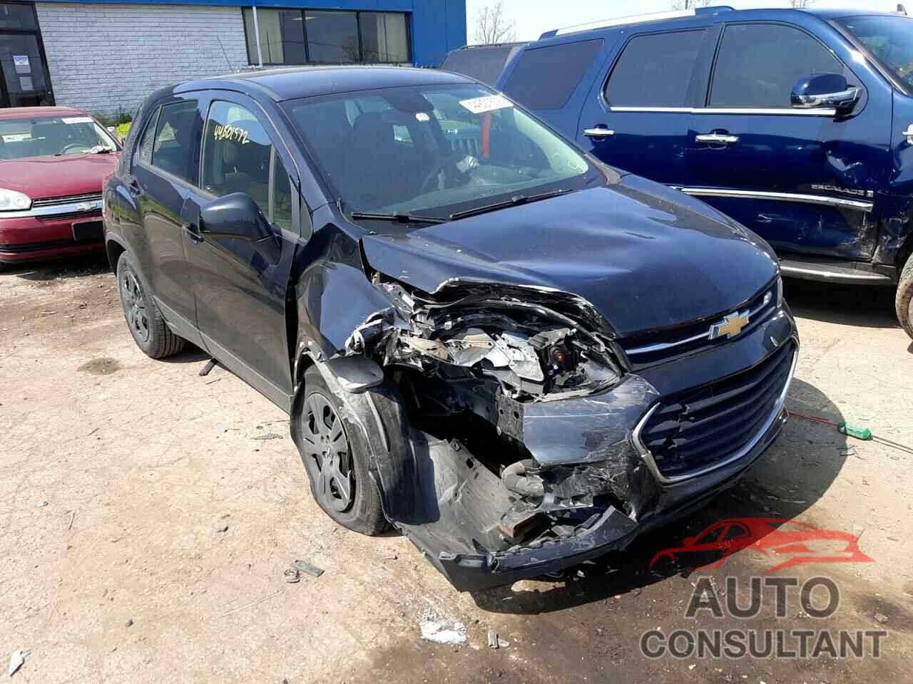 CHEVROLET TRAX 2017 - 3GNCJKSB6HL224321