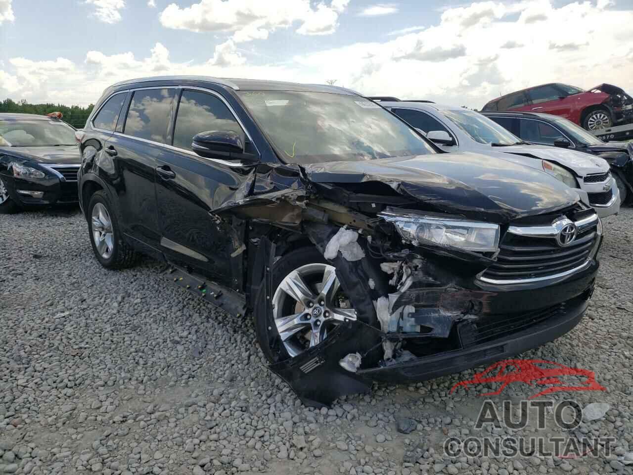 TOYOTA HIGHLANDER 2016 - 5TDYKRFH3GS154174