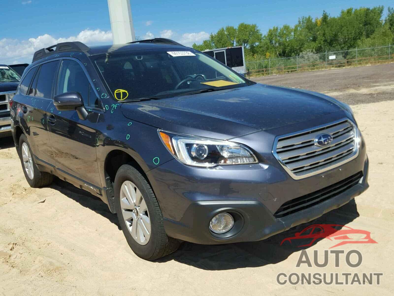 SUBARU OUTBACK 2.5I PREMIUM 2017 - 4S4BSAHC7H3212066