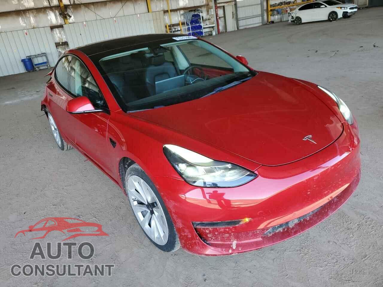 TESLA MODEL 3 2022 - 5YJ3E1EB5NF192345