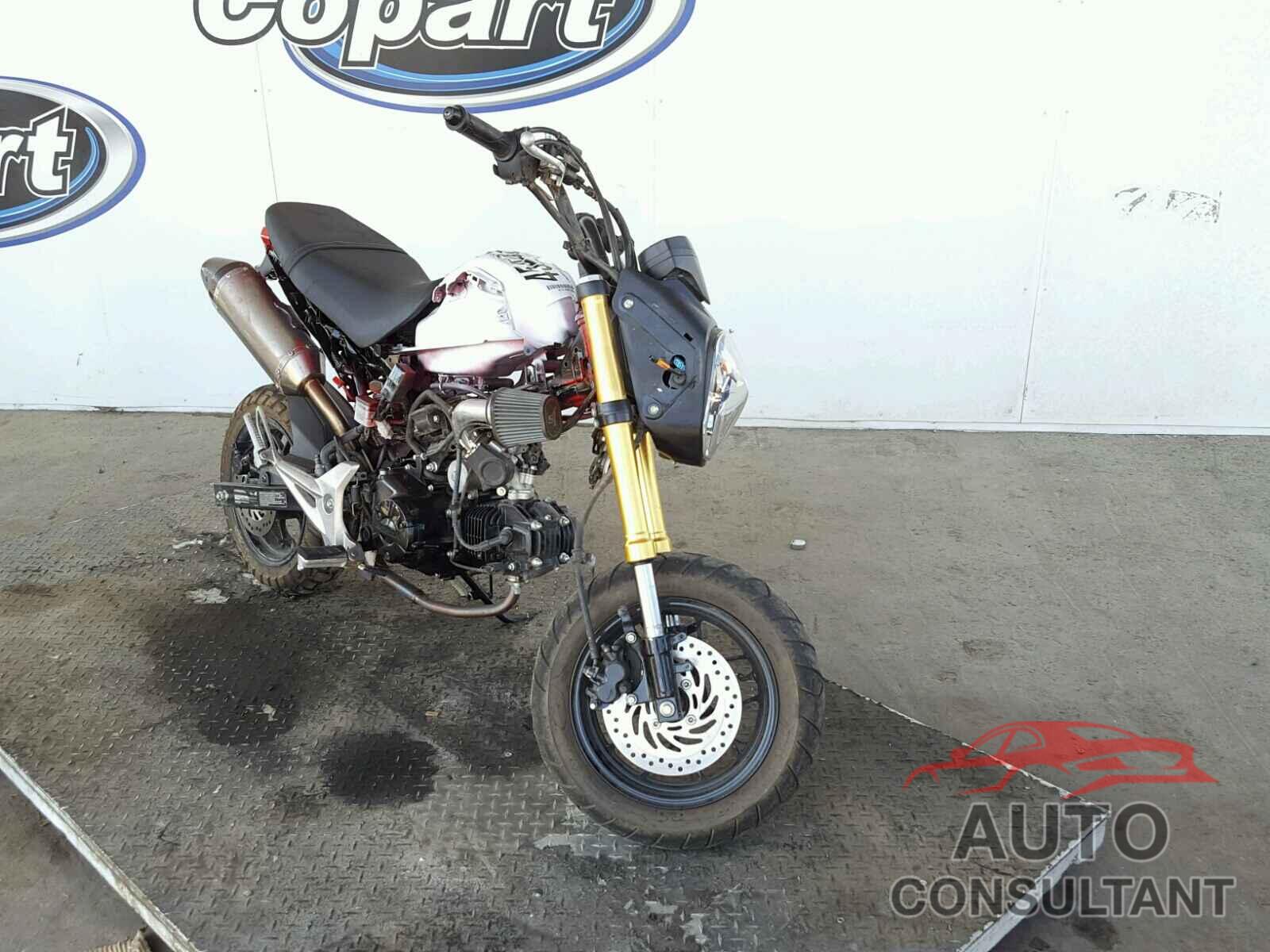 HONDA GROM 125 2015 - MLHJC6116F5109657