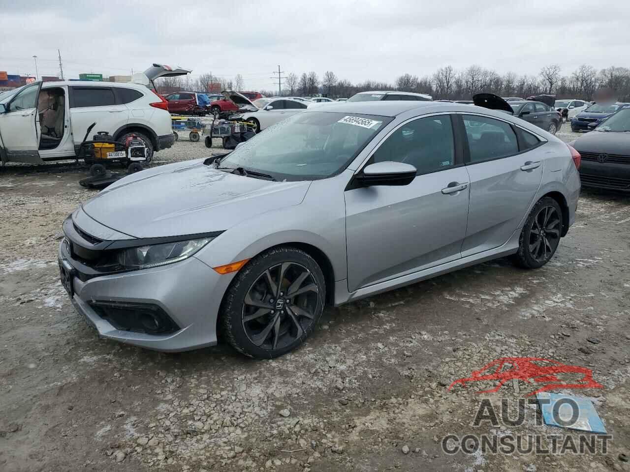 HONDA CIVIC 2019 - 2HGFC2F88KH551545