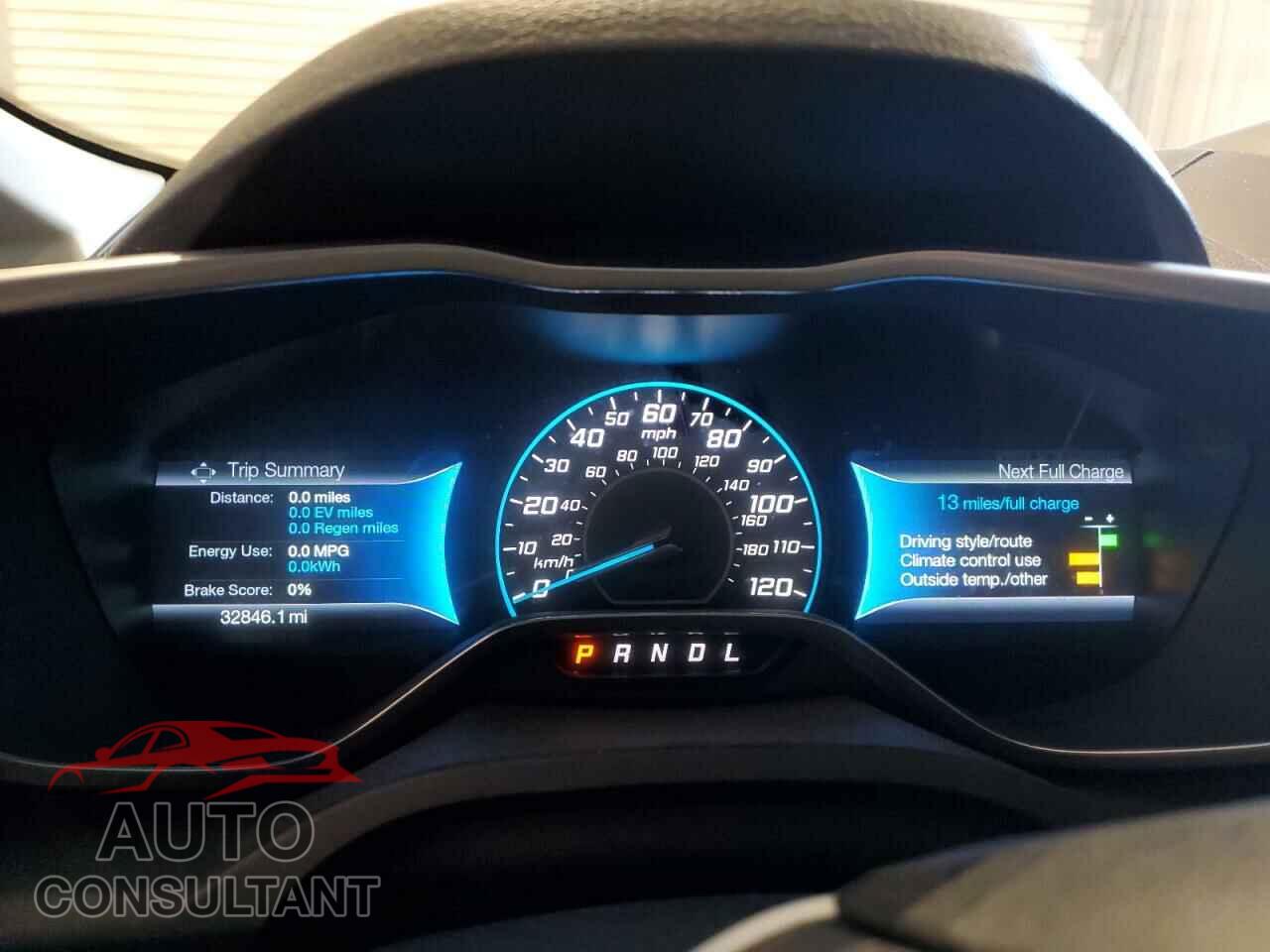 FORD CMAX 2017 - 1FADP5EU3HL104648