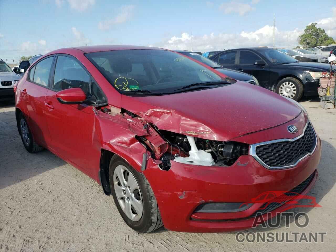 KIA FORTE 2016 - KNAFK4A6XG5458508