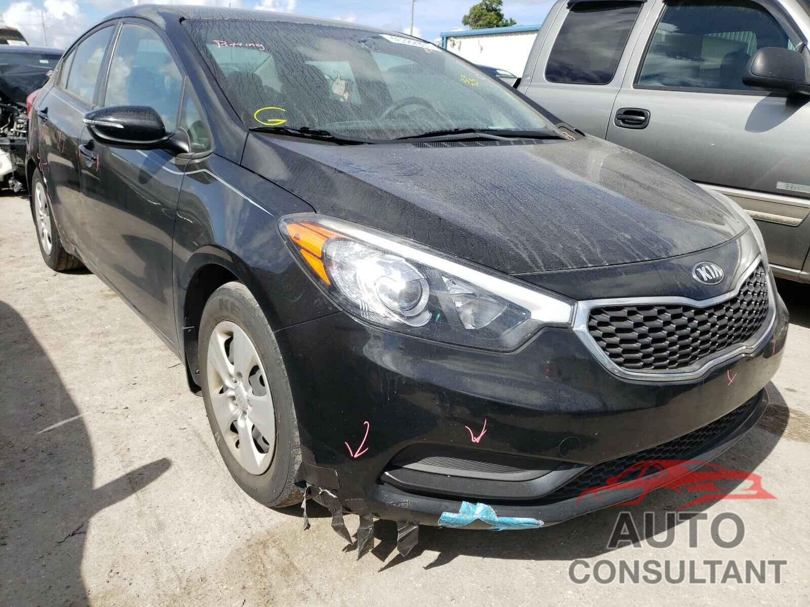 KIA FORTE 2016 - KNAFX4A62G5520890