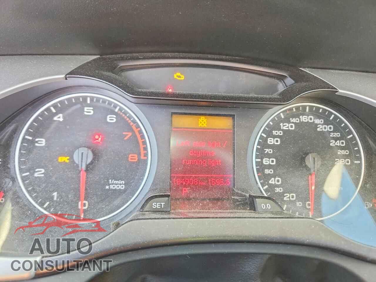 AUDI A4 UNKNOWN 2012 - WAUBFCFL2CA117553