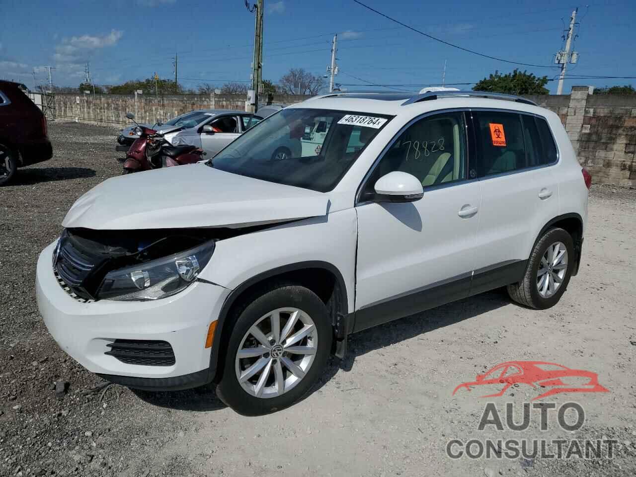 VOLKSWAGEN TIGUAN 2017 - WVGSV7AX2HK012483