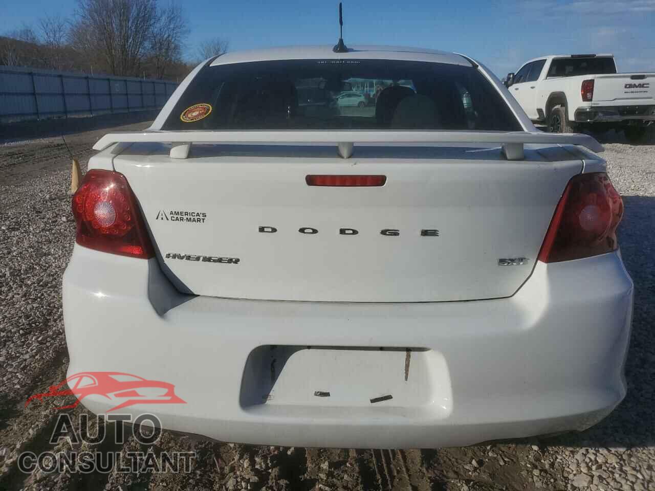 DODGE AVENGER 2012 - 1C3CDZEG2CN198314