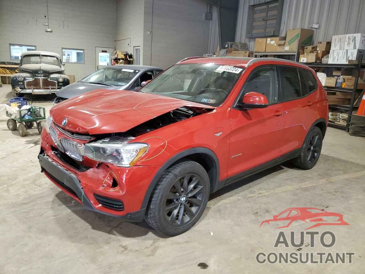 BMW X3 2016 - 5UXWX9C59G0D86933