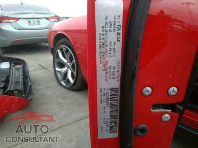 DODGE CHALLENGER 2016 - 2C3CDZAG6GH345769