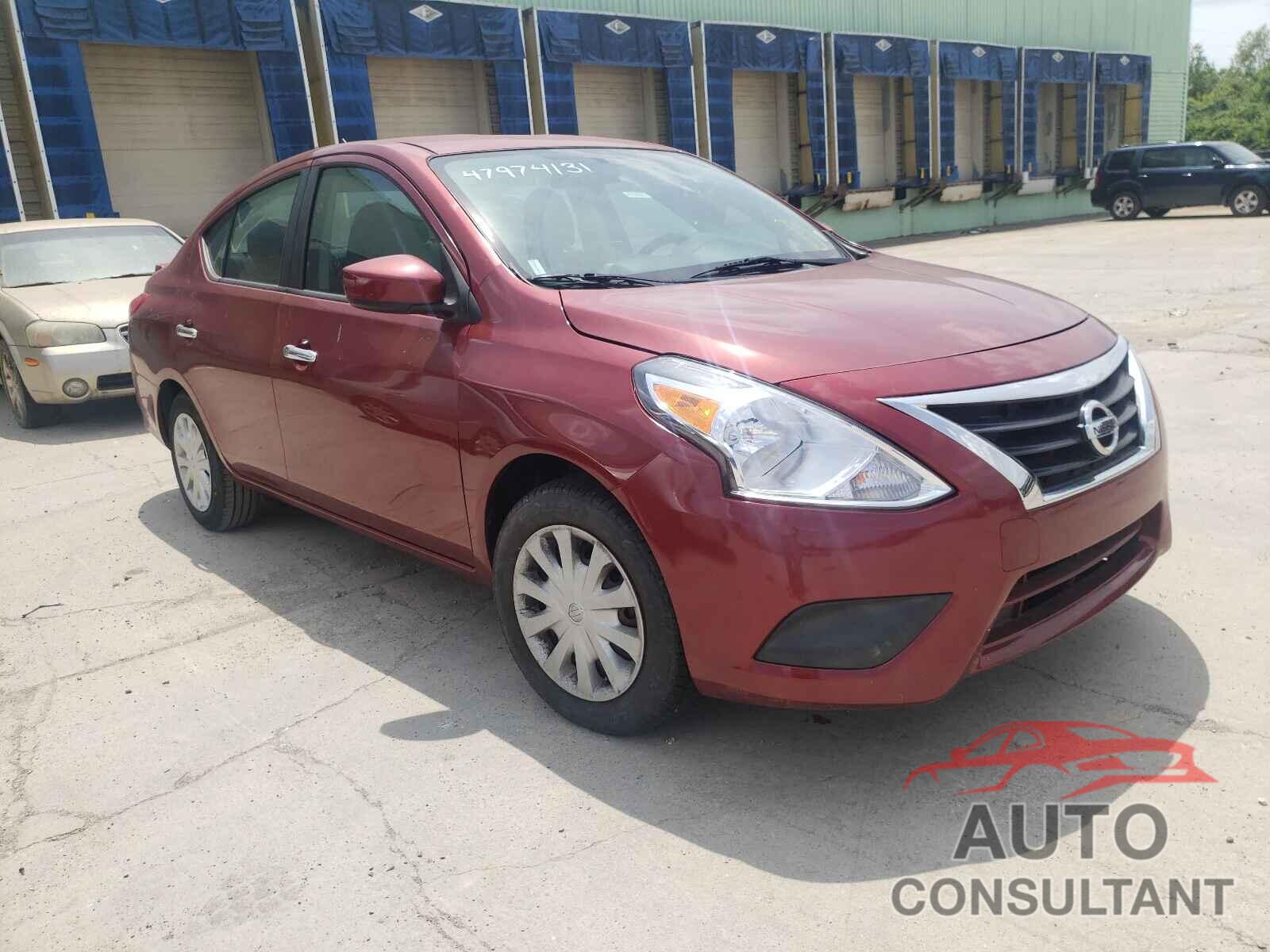 NISSAN VERSA 2016 - 3N1CN7AP8GL819129