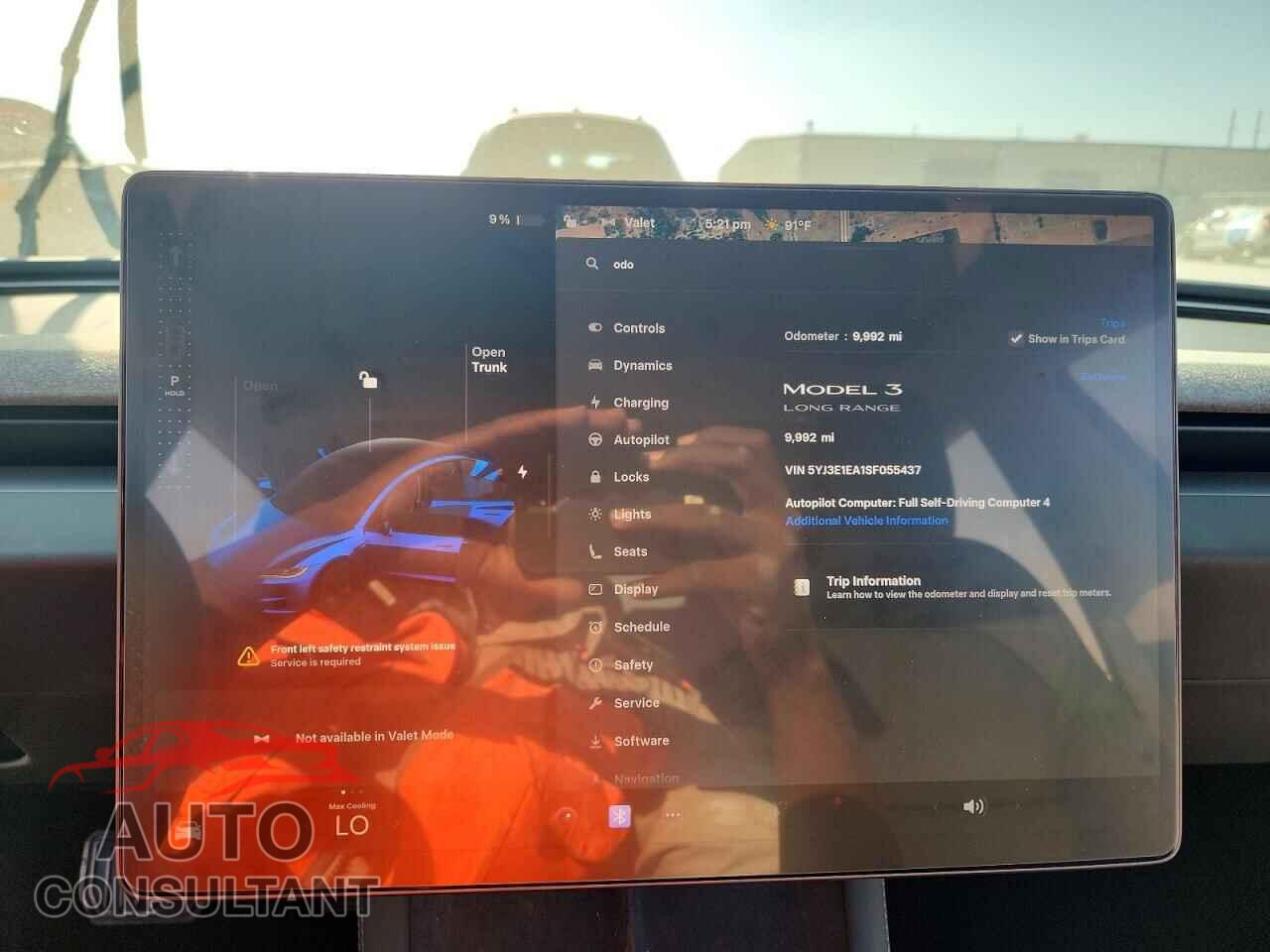 TESLA MODEL 3 2025 - 5YJ3E1EA1SF055437
