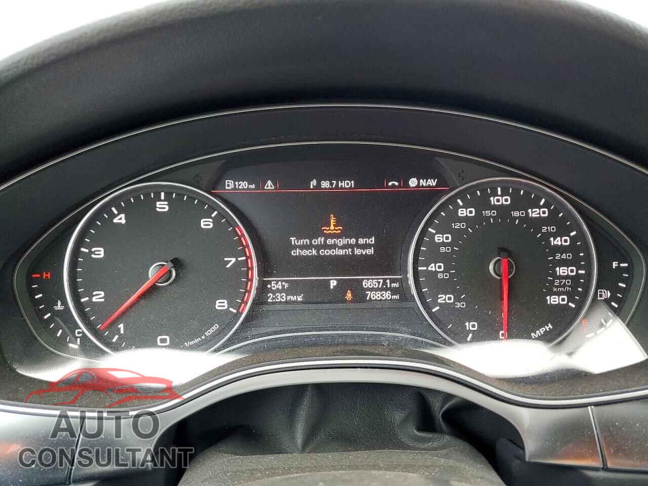 AUDI A7 2012 - WAU2GAFC4CN165663