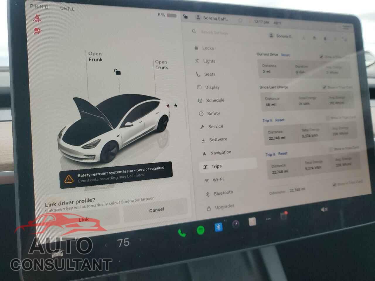TESLA MODEL 3 2023 - 5YJ3E1EA2PF467938