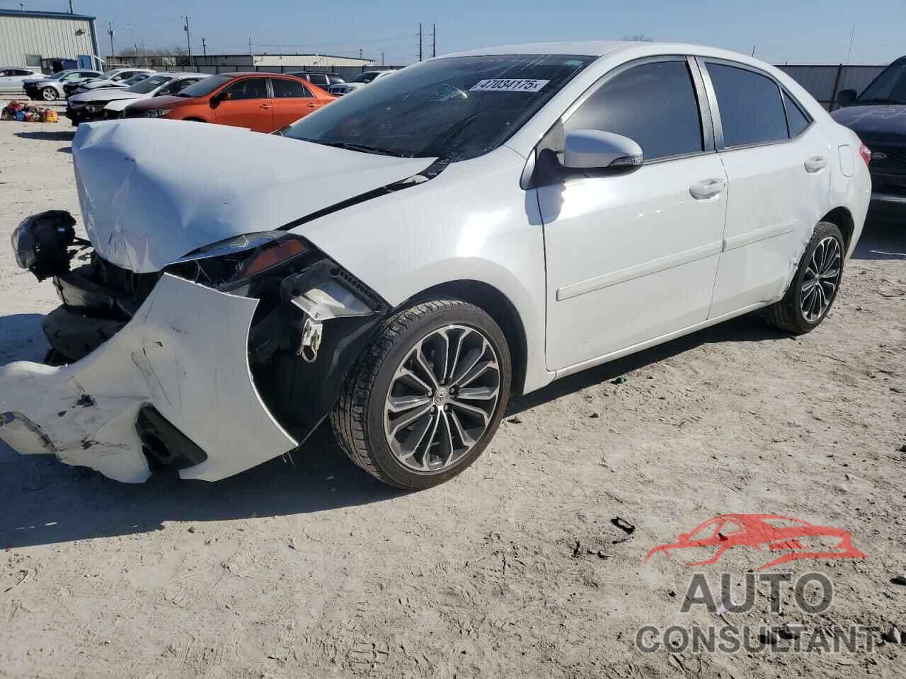 TOYOTA COROLLA 2016 - 2T1BURHE0GC566841