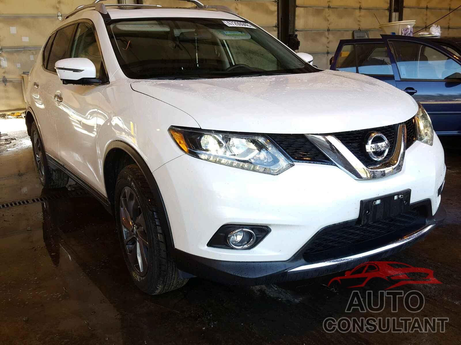 NISSAN ROGUE S 2016 - 5N1AT2MV9GC837279