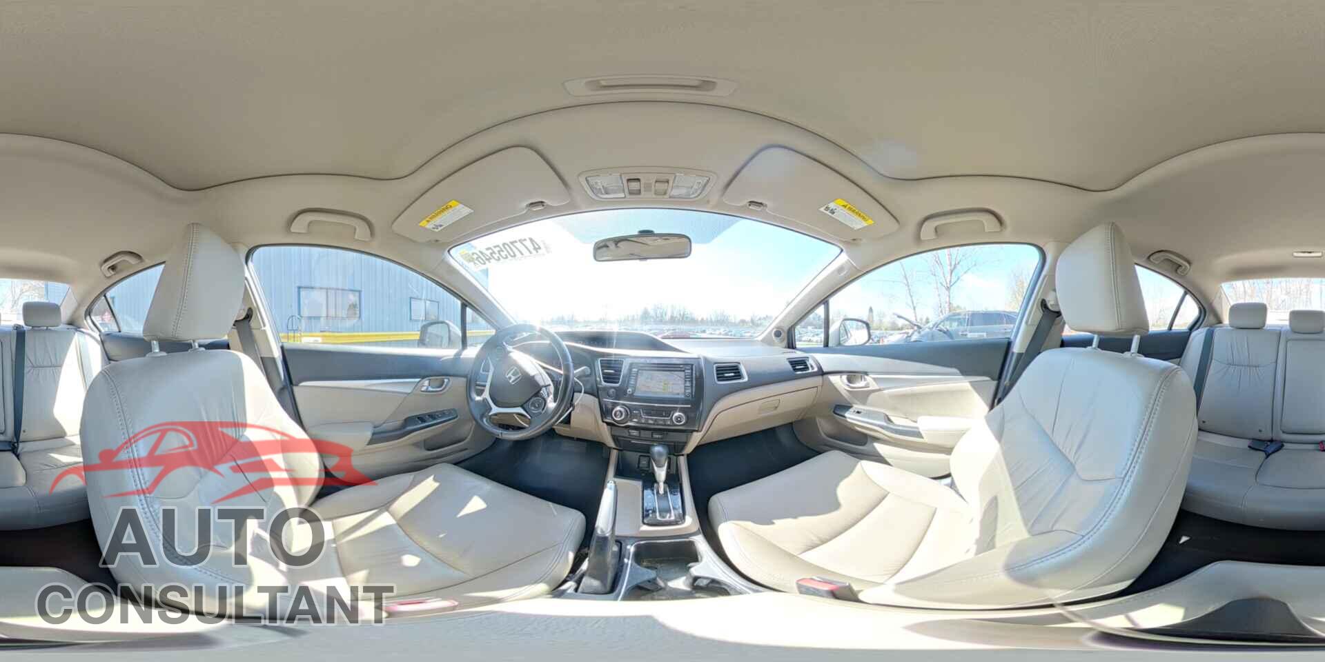 HONDA CIVIC 2013 - 19XFB2F98DE223695