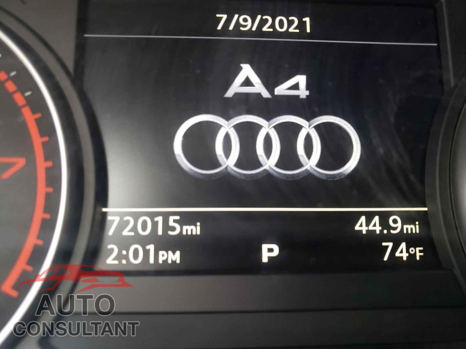 AUDI A4 2017 - WAUGNAF45HN058598
