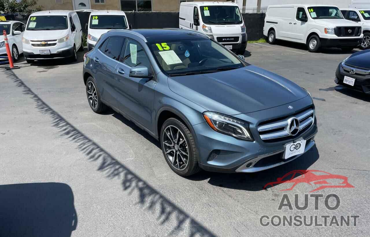 MERCEDES-BENZ GLA-CLASS 2015 - WDCTG4EB7FJ154972