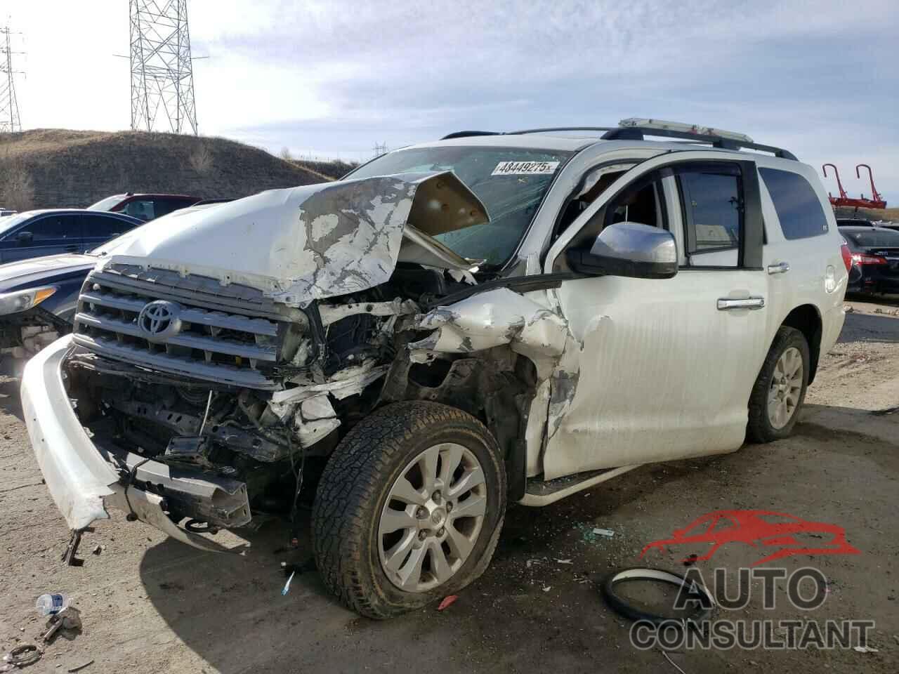 TOYOTA SEQUOIA 2012 - 5TDDY5G17CS065953