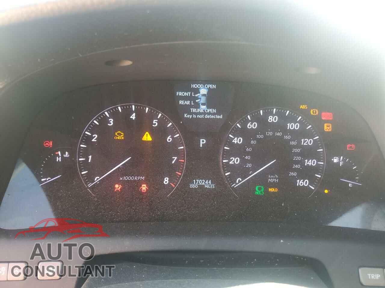 LEXUS LS460 2011 - JTHCL5EF4B5009934