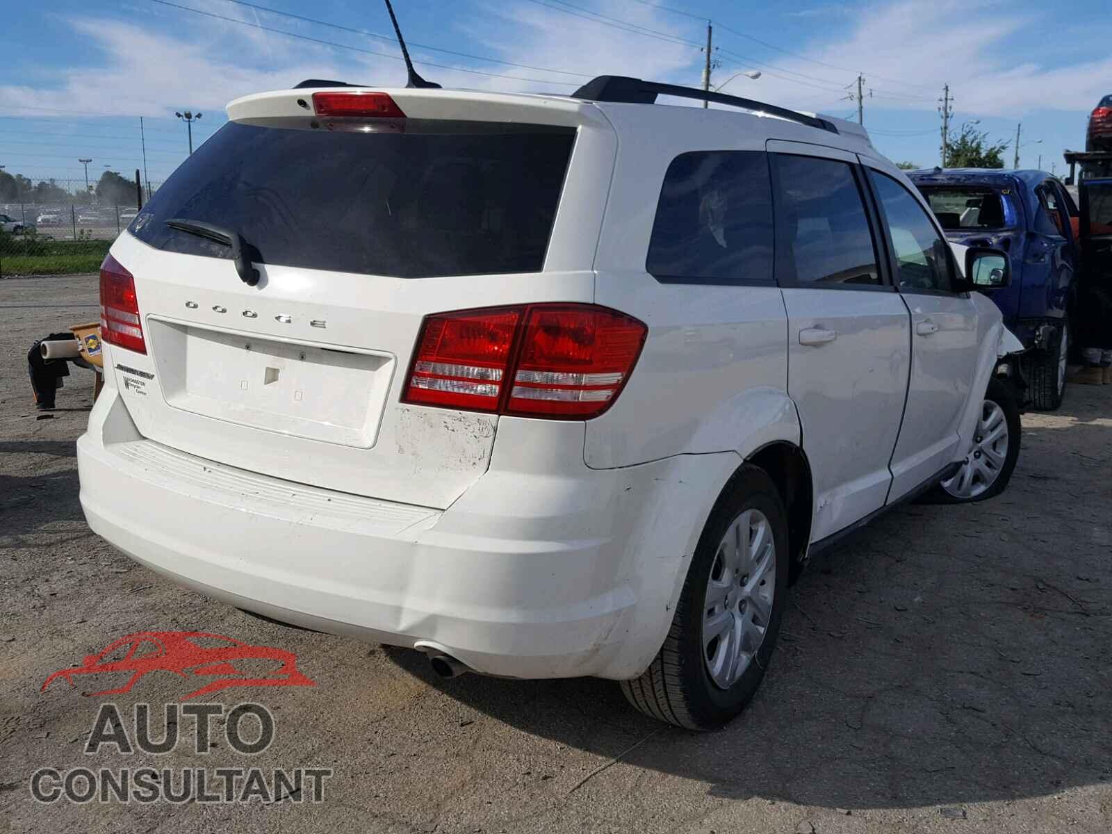 DODGE JOURNEY SE 2017 - 3C4PDCAB2HT584193