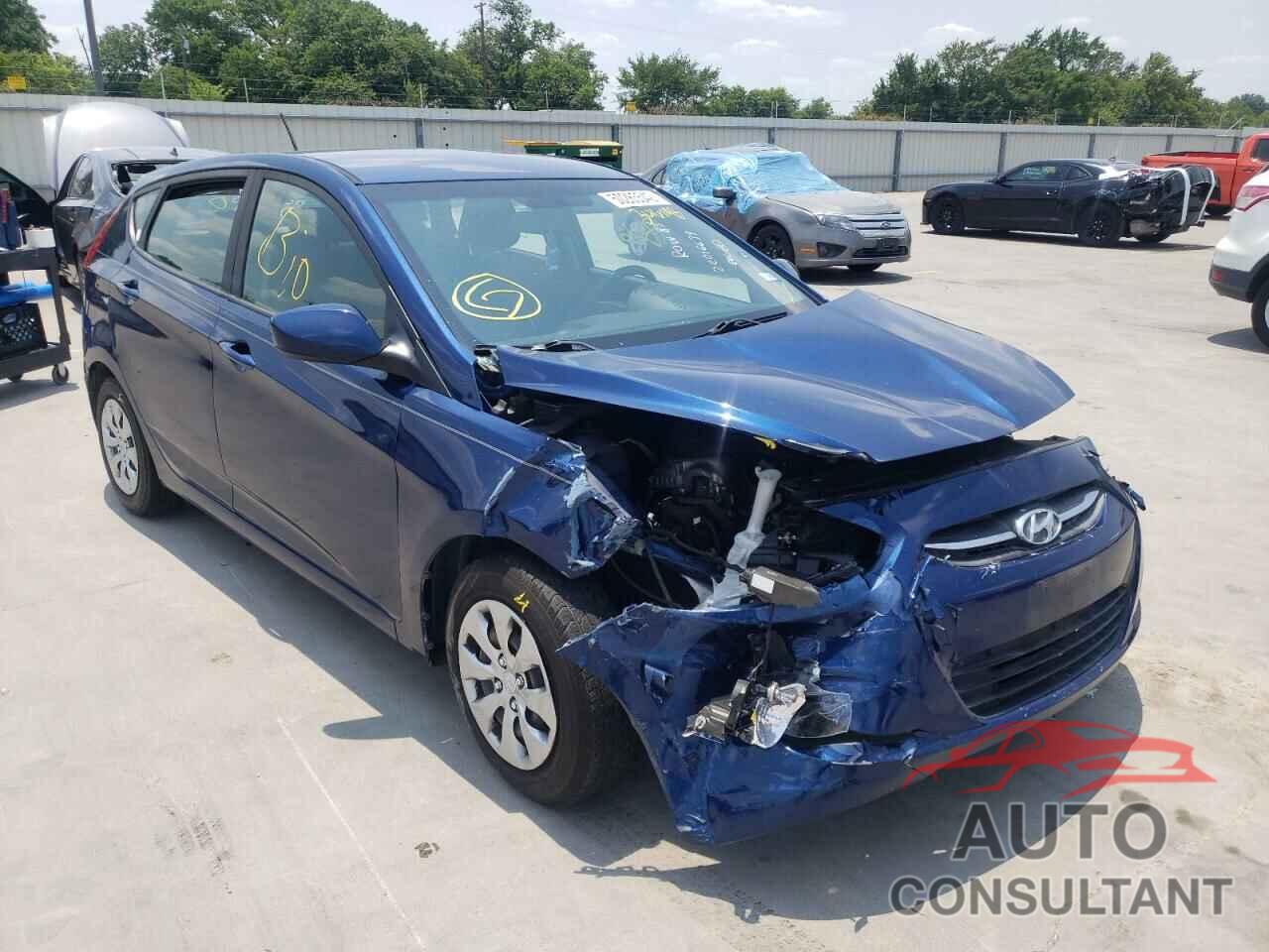 HYUNDAI ACCENT 2017 - KMHCT5AE1HU346098