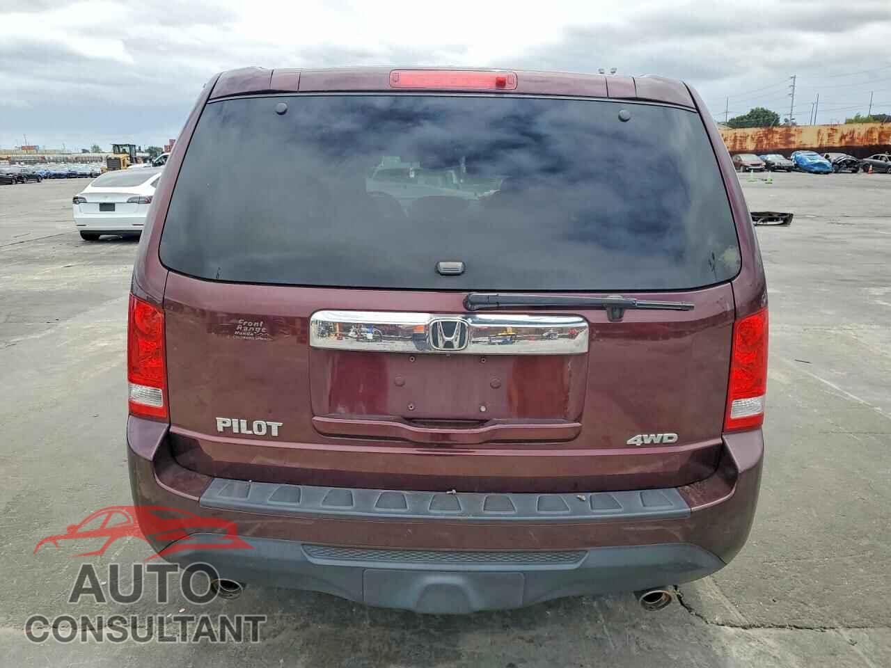HONDA PILOT 2012 - 5FNYF4H53CB016093