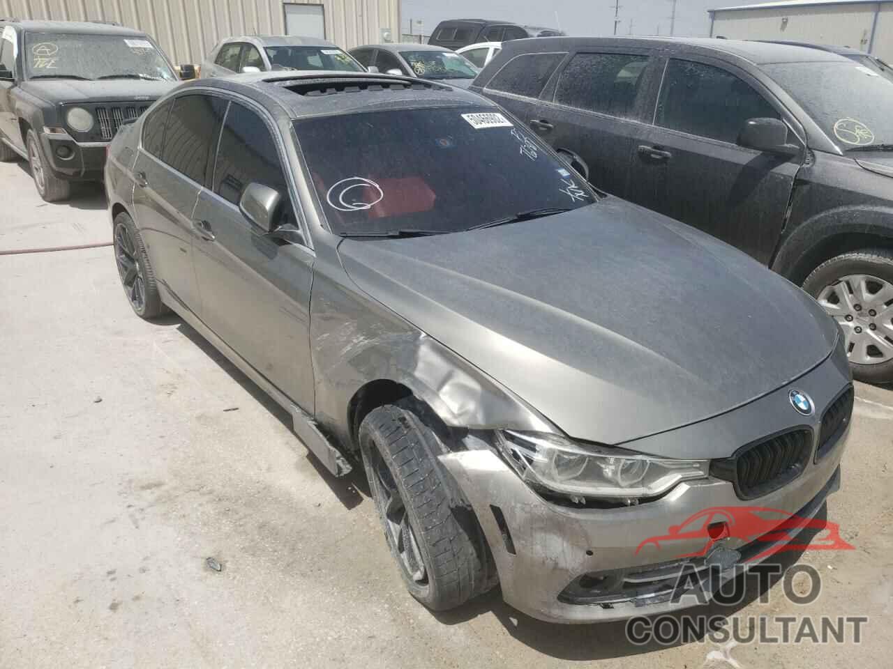 BMW 3 SERIES 2016 - WBA8B3G51GNT62817