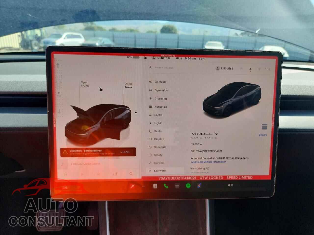 TESLA MODEL Y 2026 - 7SAYGDED2TF414021