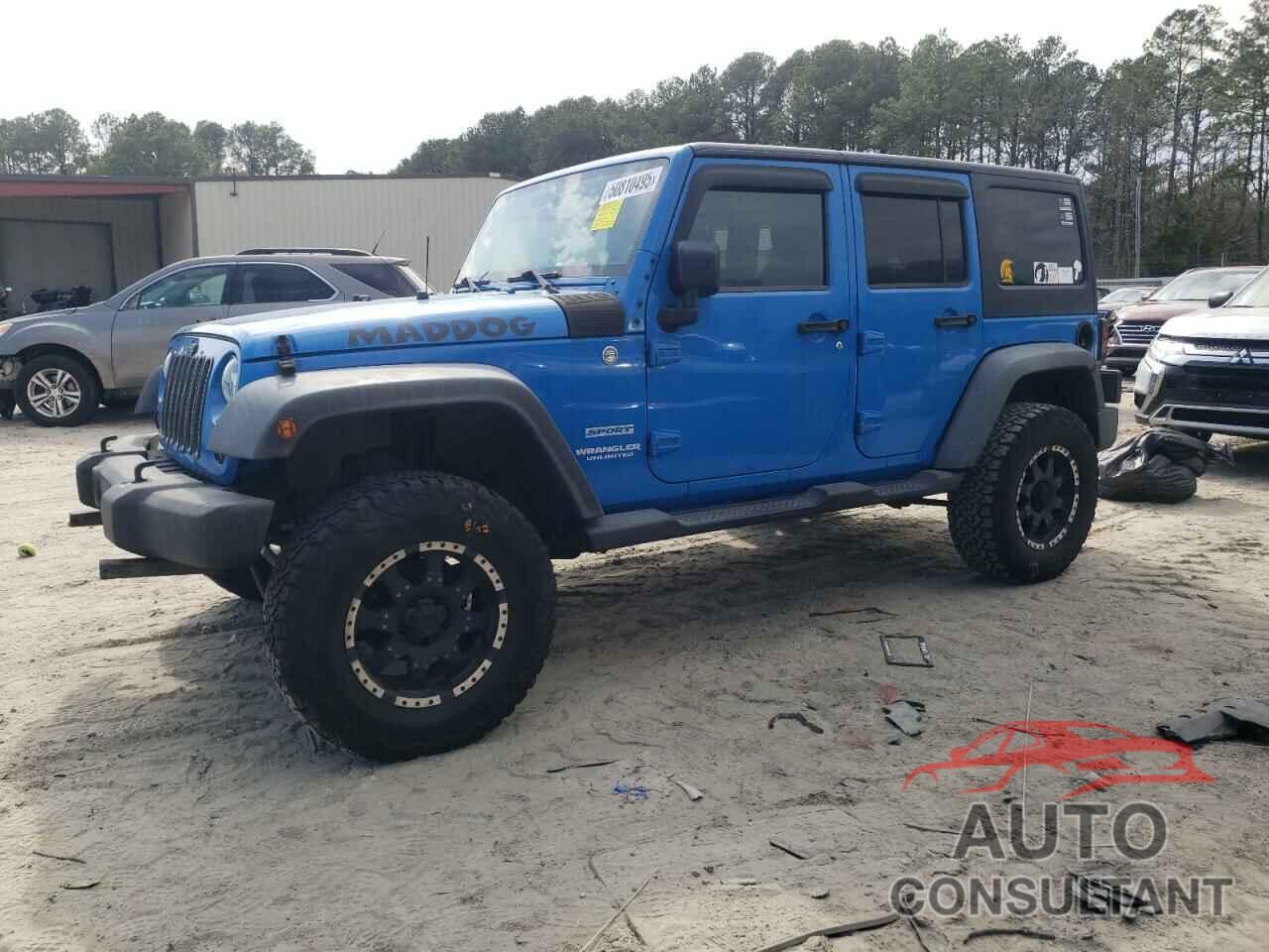 JEEP WRANGLER 2012 - 1C4BJWDG7CL112734
