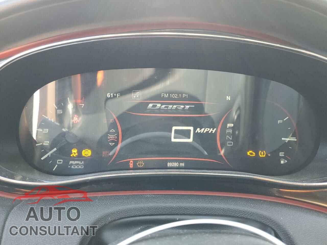DODGE DART 2014 - 1C3CDFEB2ED878984