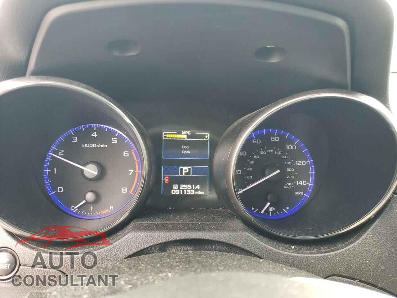SUBARU OUTBACK 2016 - 4S4BSACC2G3242825