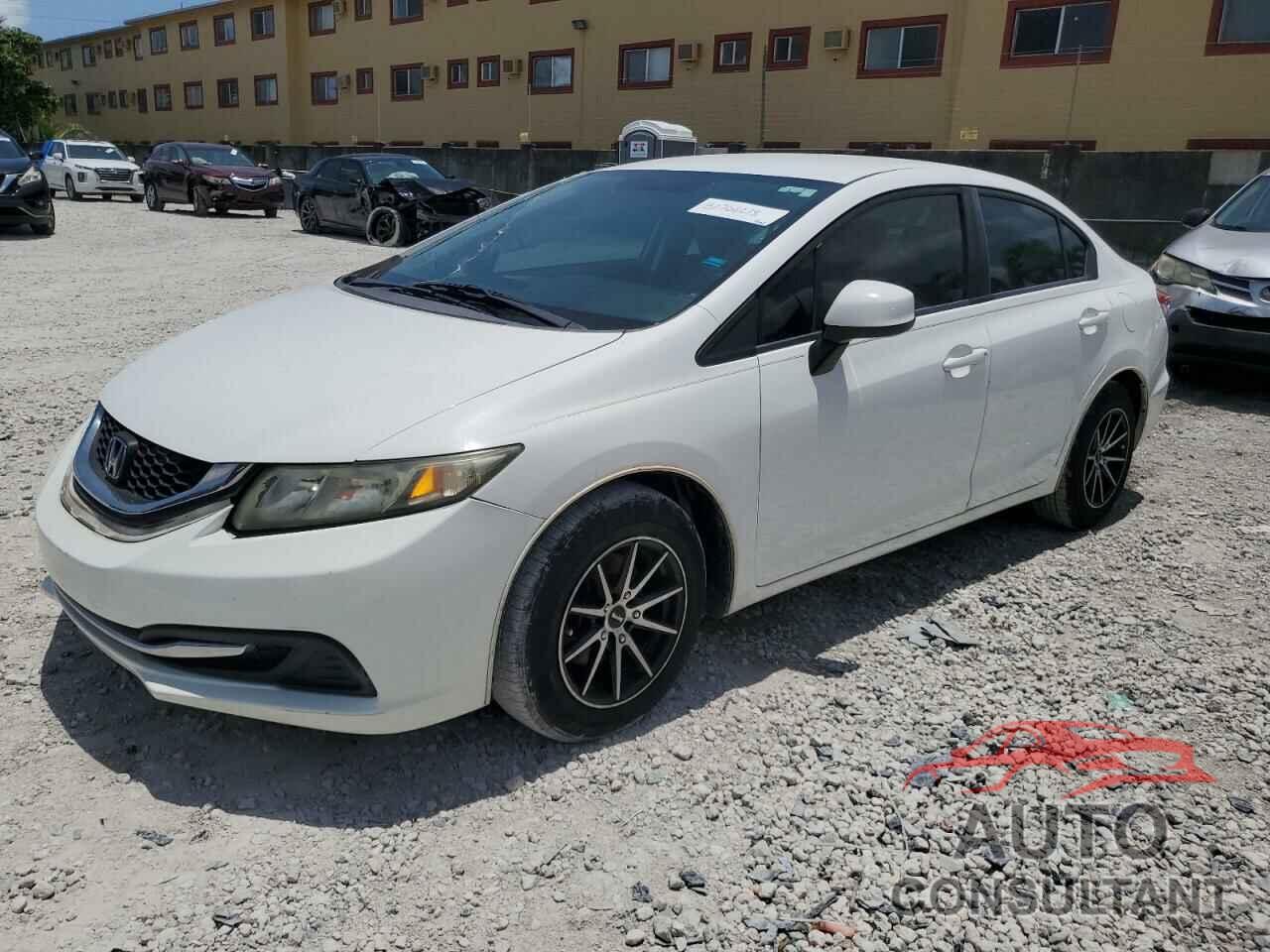 HONDA CIVIC 2013 - 19XFB2F57DE092062