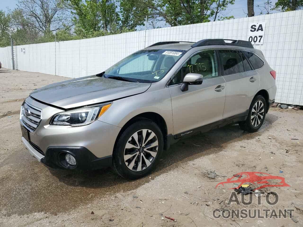 SUBARU OUTBACK 2016 - 4S4BSBJC4G3296636