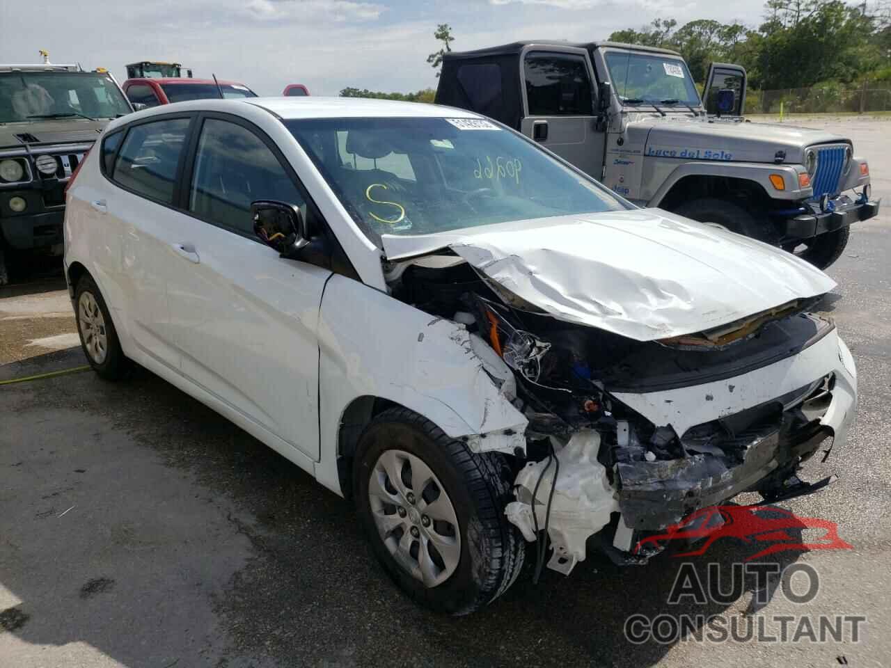 HYUNDAI ACCENT 2016 - KMHCT5AEXGU272792