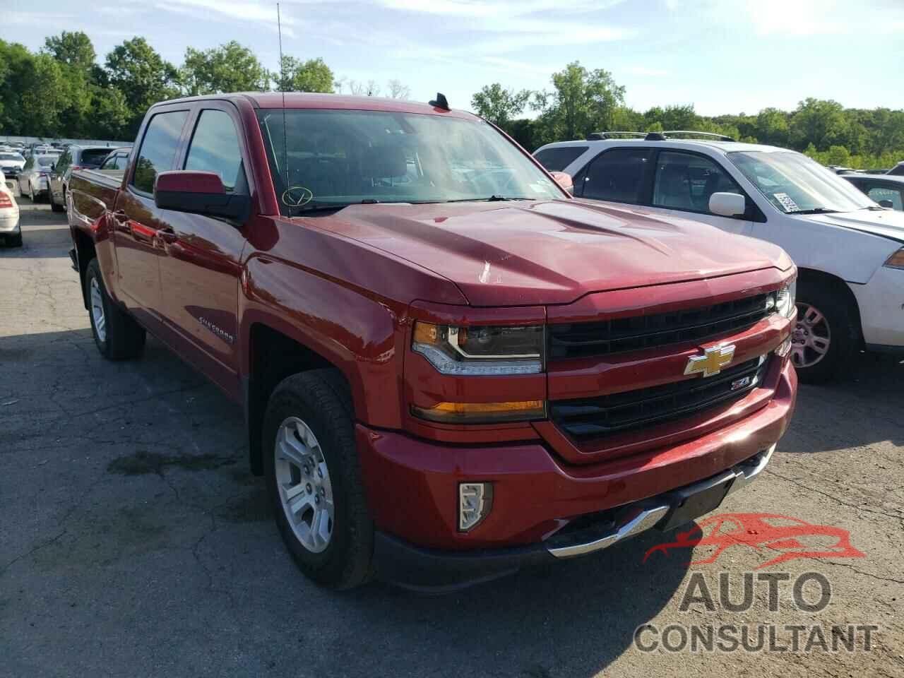 CHEVROLET SILVERADO 2018 - 3GCUKREC1JG577037