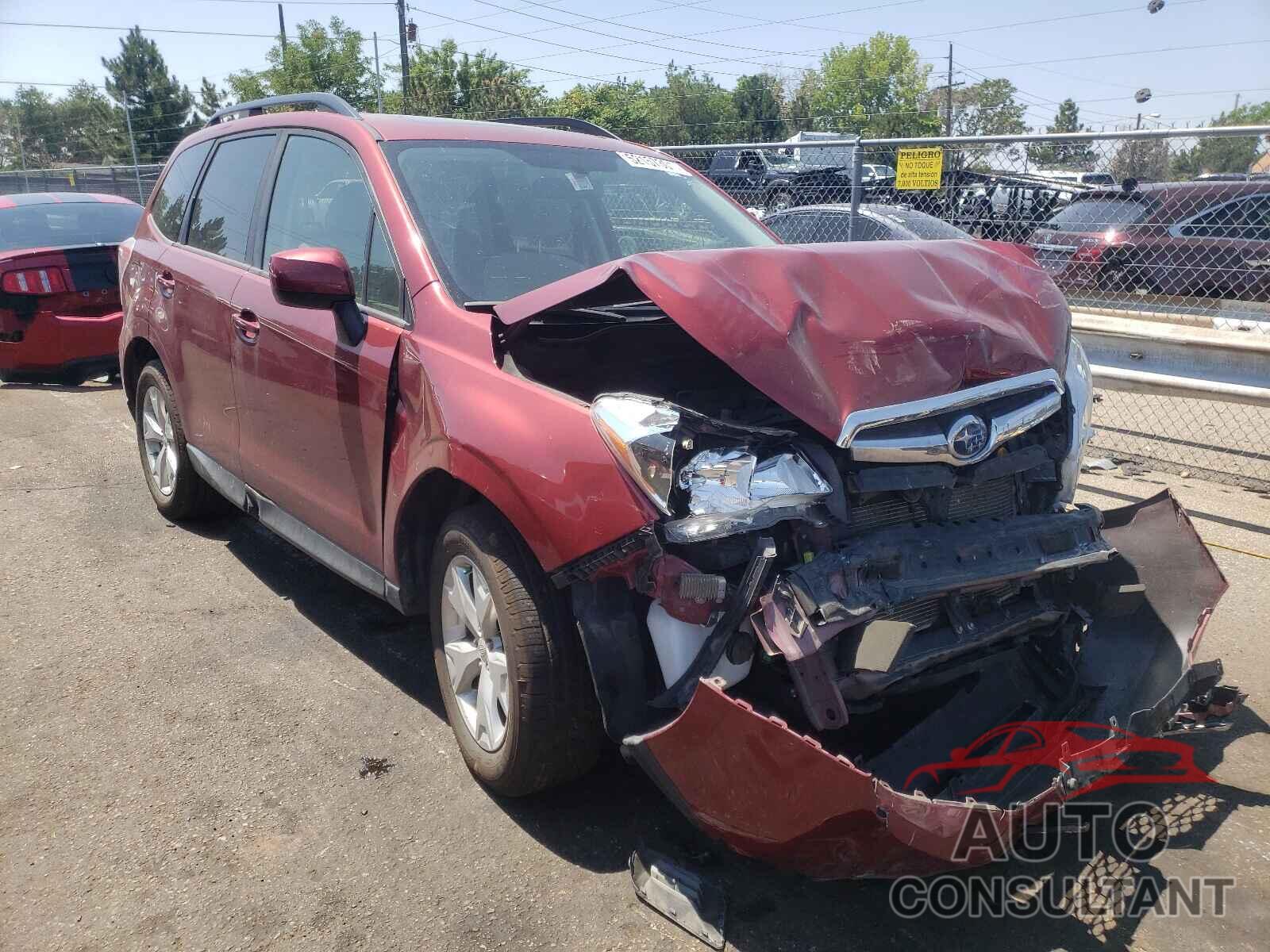 SUBARU FORESTER 2016 - JF2SJADC9GH552934