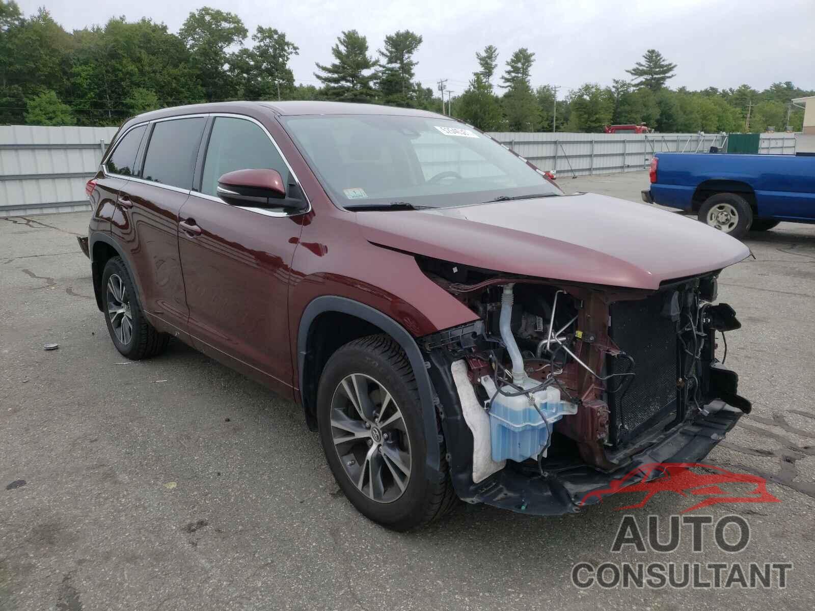 TOYOTA HIGHLANDER 2017 - 5TDBZRFH6HS403165