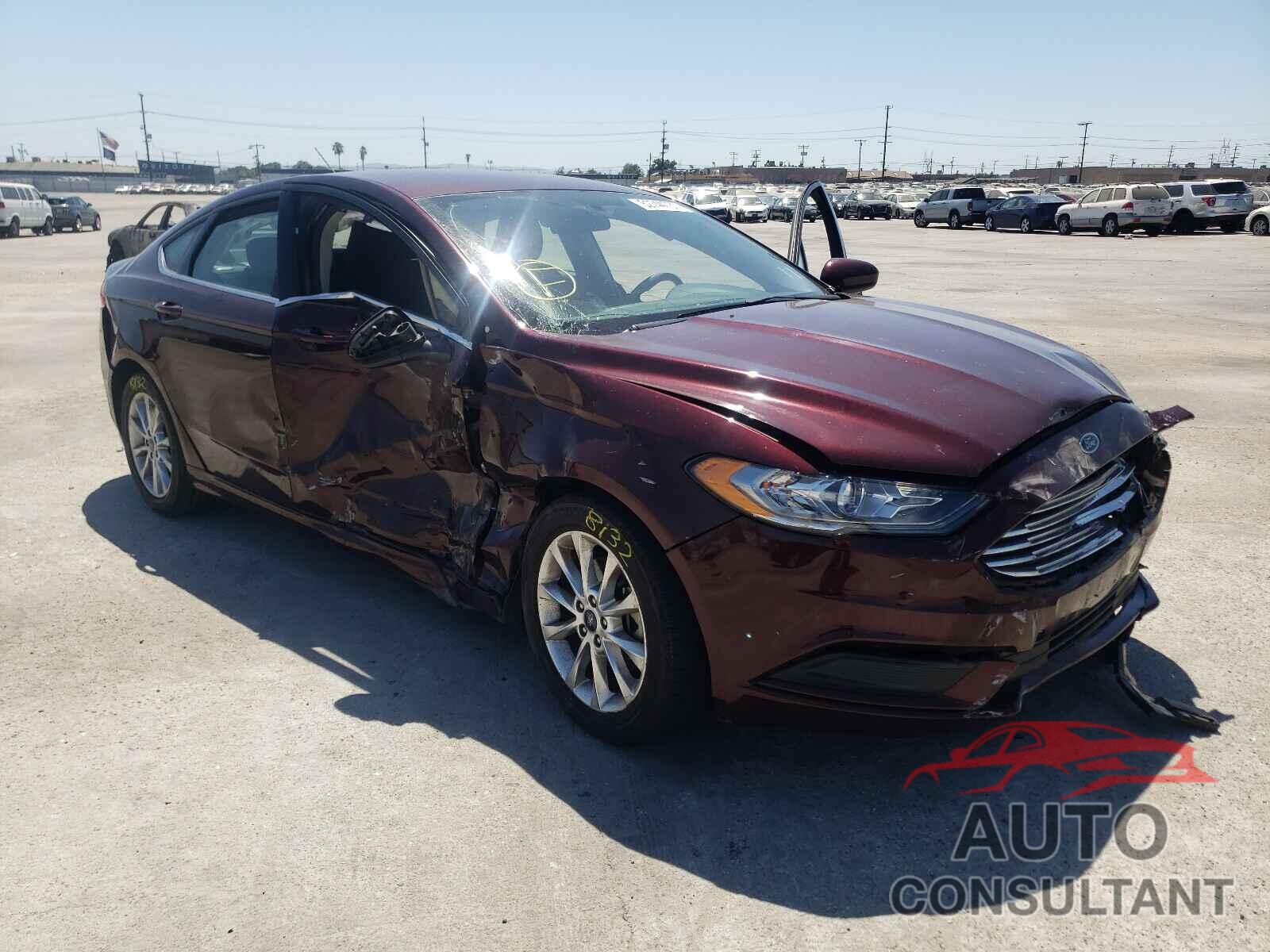 FORD FUSION 2017 - 3FA6P0H73HR207085