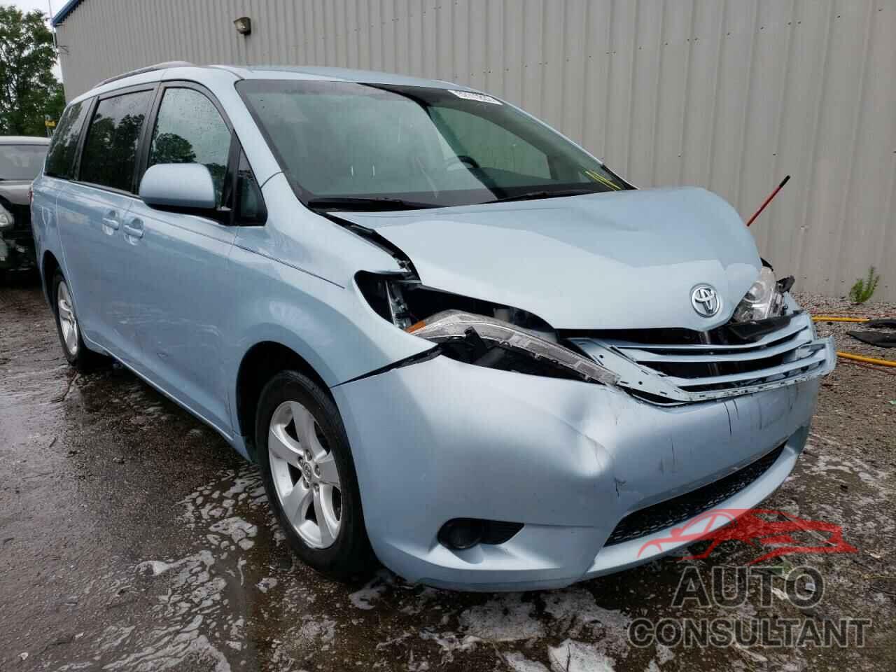 TOYOTA SIENNA 2017 - 5TDKZ3DC0HS811164